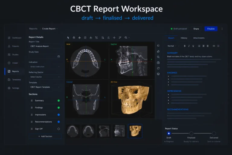 cinray cbct report workflow